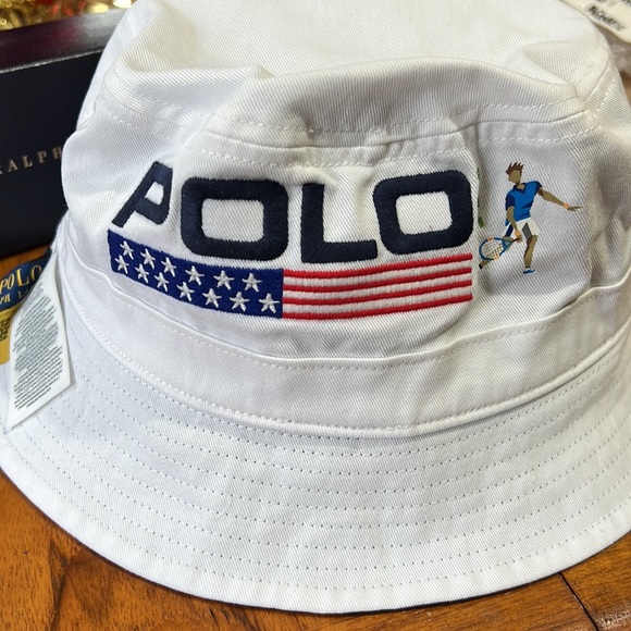 Ralph Lauren reversible bucket hat US Open - Picture 4 of 12